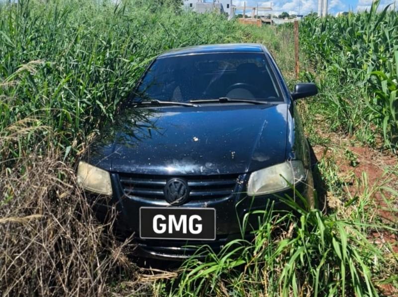Carro é tomado de assalto em Guaíra e recuperado horas depois pela Guarda Municipal