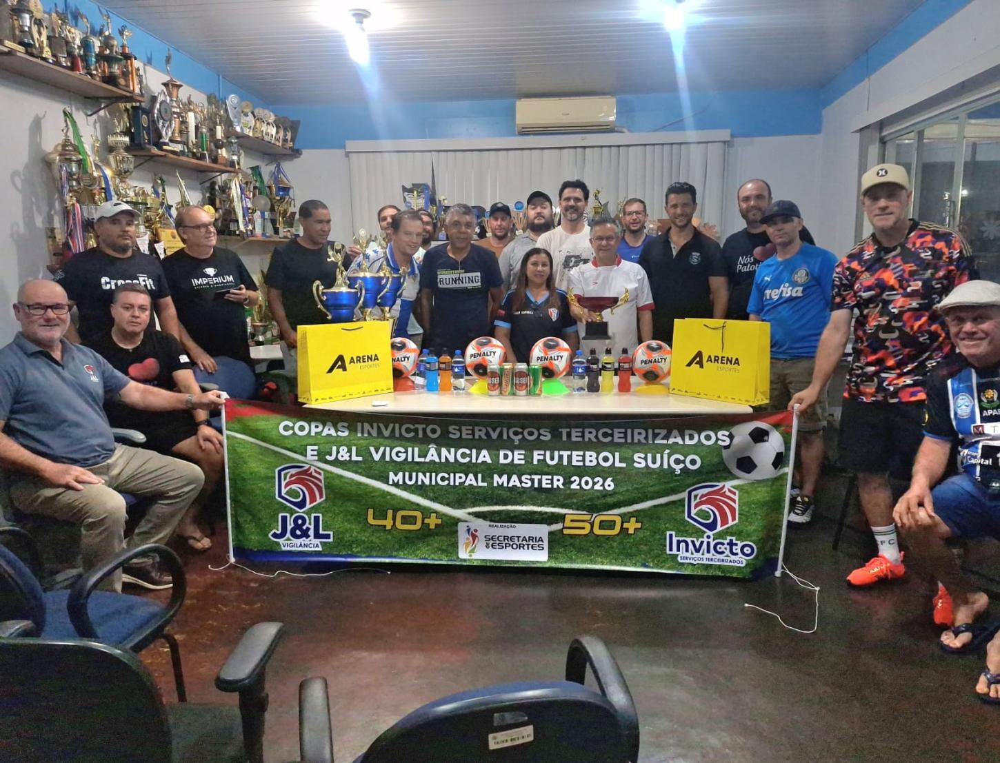 Definidos detalhes do Campeonato Municipal de Futebol Suíço Máster 2026