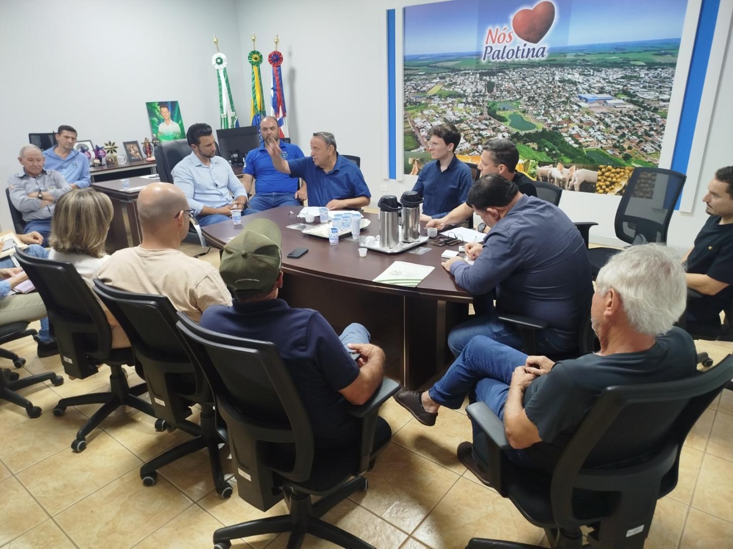 Deputado Hussein Bakri visita Palotina para tratar de investimentos superiores a R$ 100 milhões