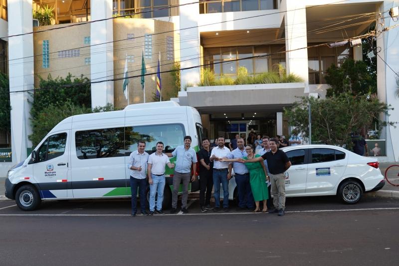 Guaíra reforça frota pública com entrega de novos veículos e amplia atendimento à população