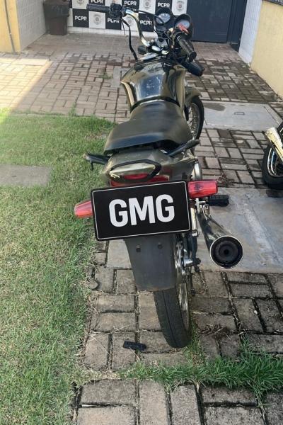 Guarda Municipal apreende menor com moto furtada em Guaíra