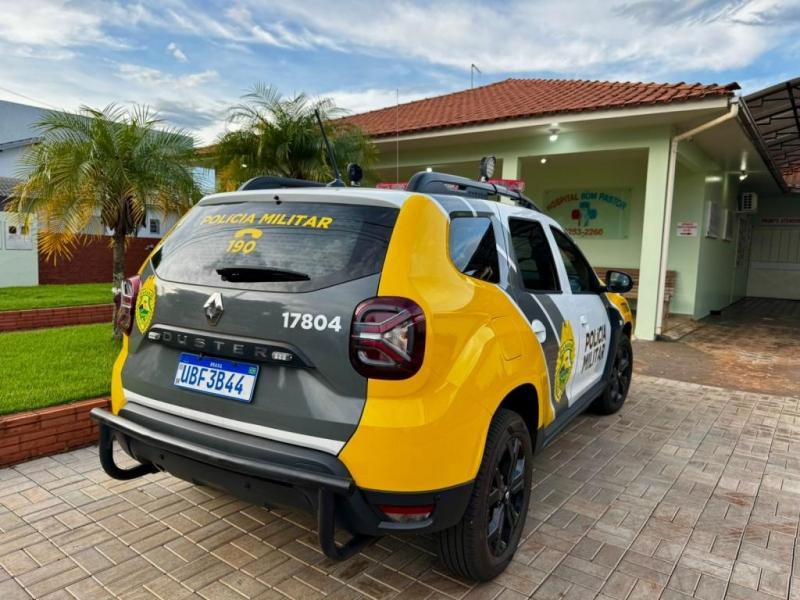 Homem é baleado em Nova Santa Rosa e PM localiza carro com marcas de tiro