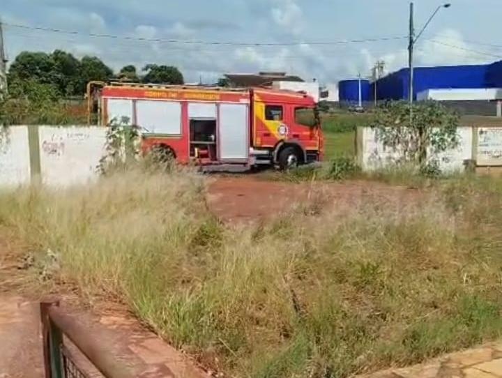 Incêndio em edificação mobiliza Corpo de Bombeiros em Guaíra