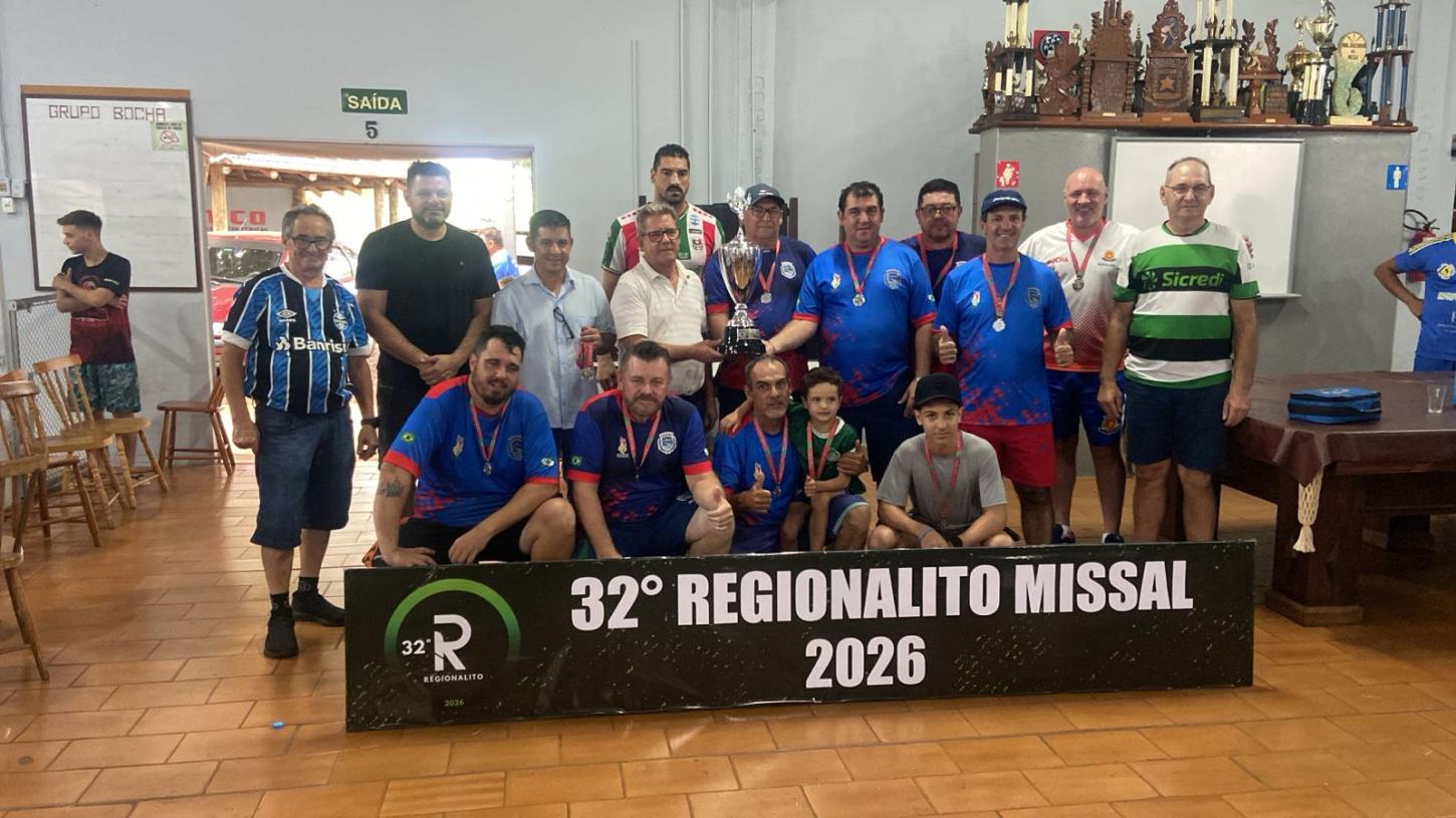 Palotina conquista vice-campeonato no Regionalito em Missal