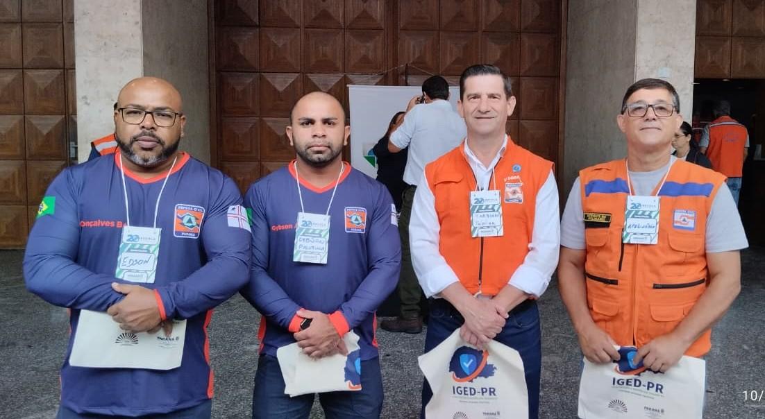 Palotina participa de curso da Defesa Civil sobre gestão de desastres