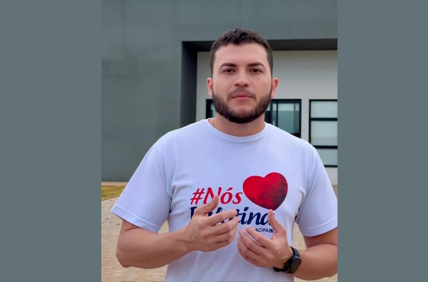 Presidente da Câmara parabeniza Prefeitura pela abertura do Centro Dia do Idoso em Palotina