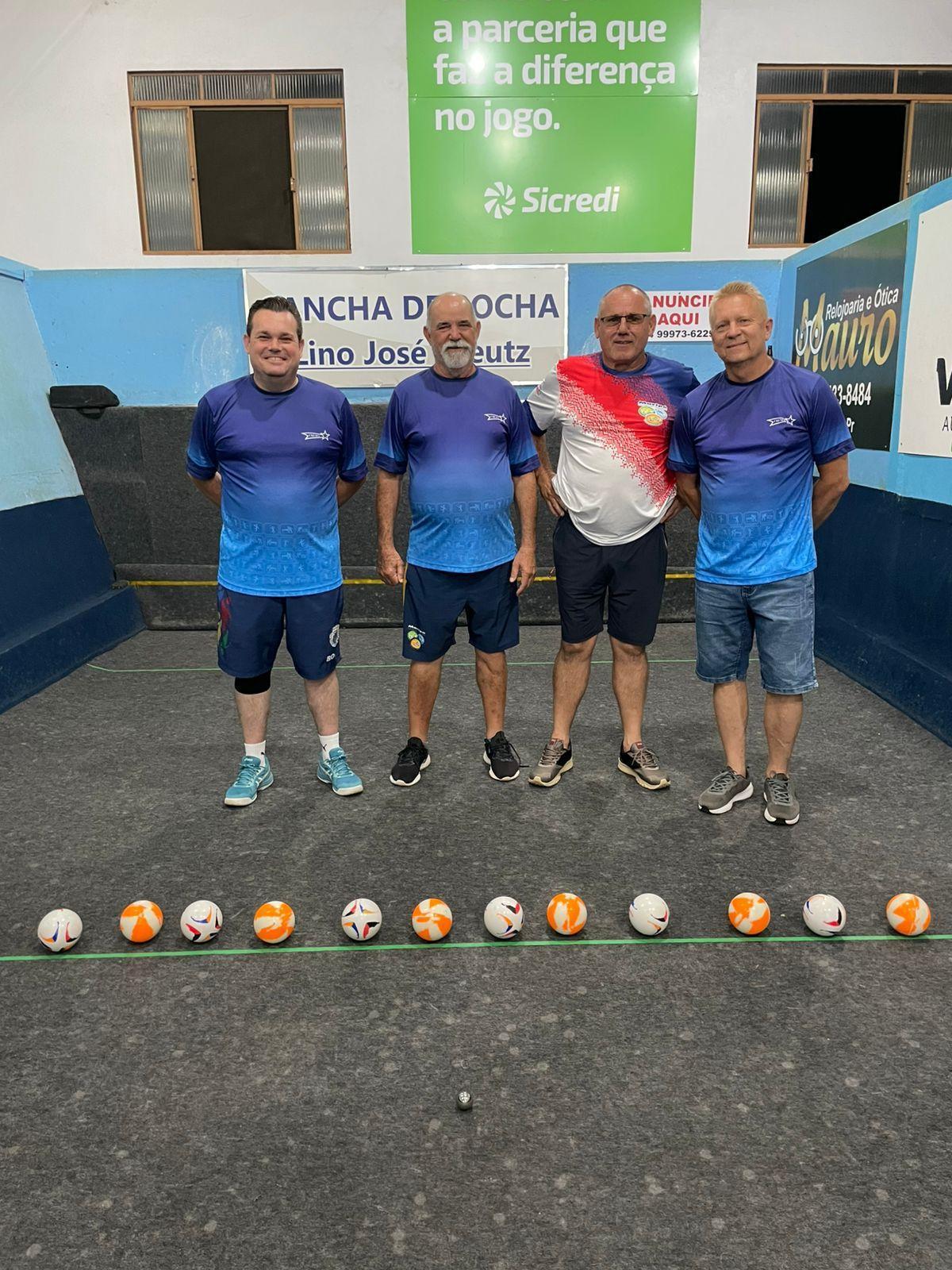 Bocha marca abertura dos 20º Jogos Abertos de Maripá com vitória expressiva do Clube Crema