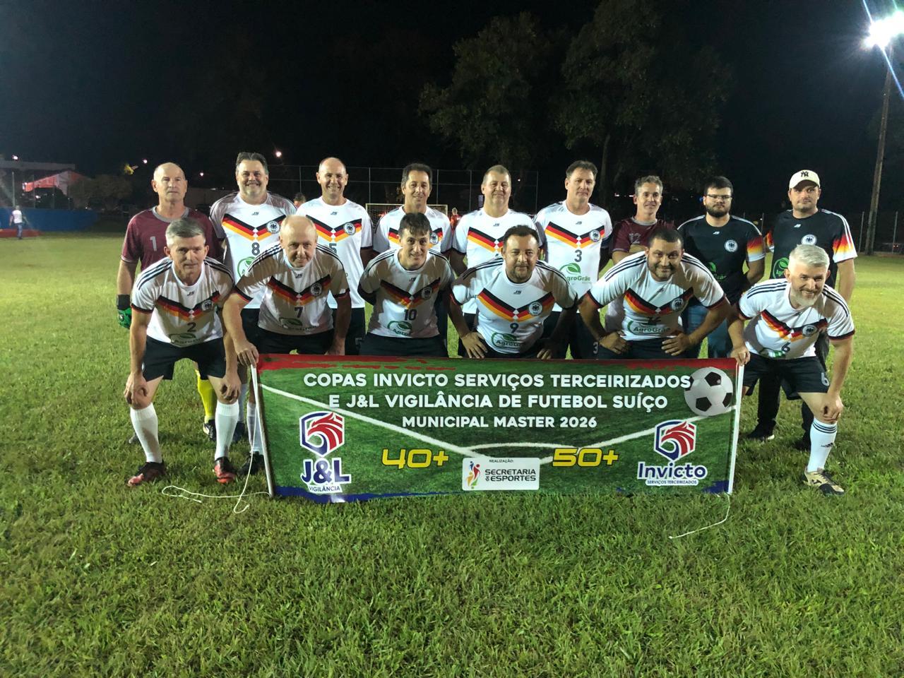 Campeonato Municipal Máster de Futebol Suíço 2026 tem abertura no Campo da Affitra