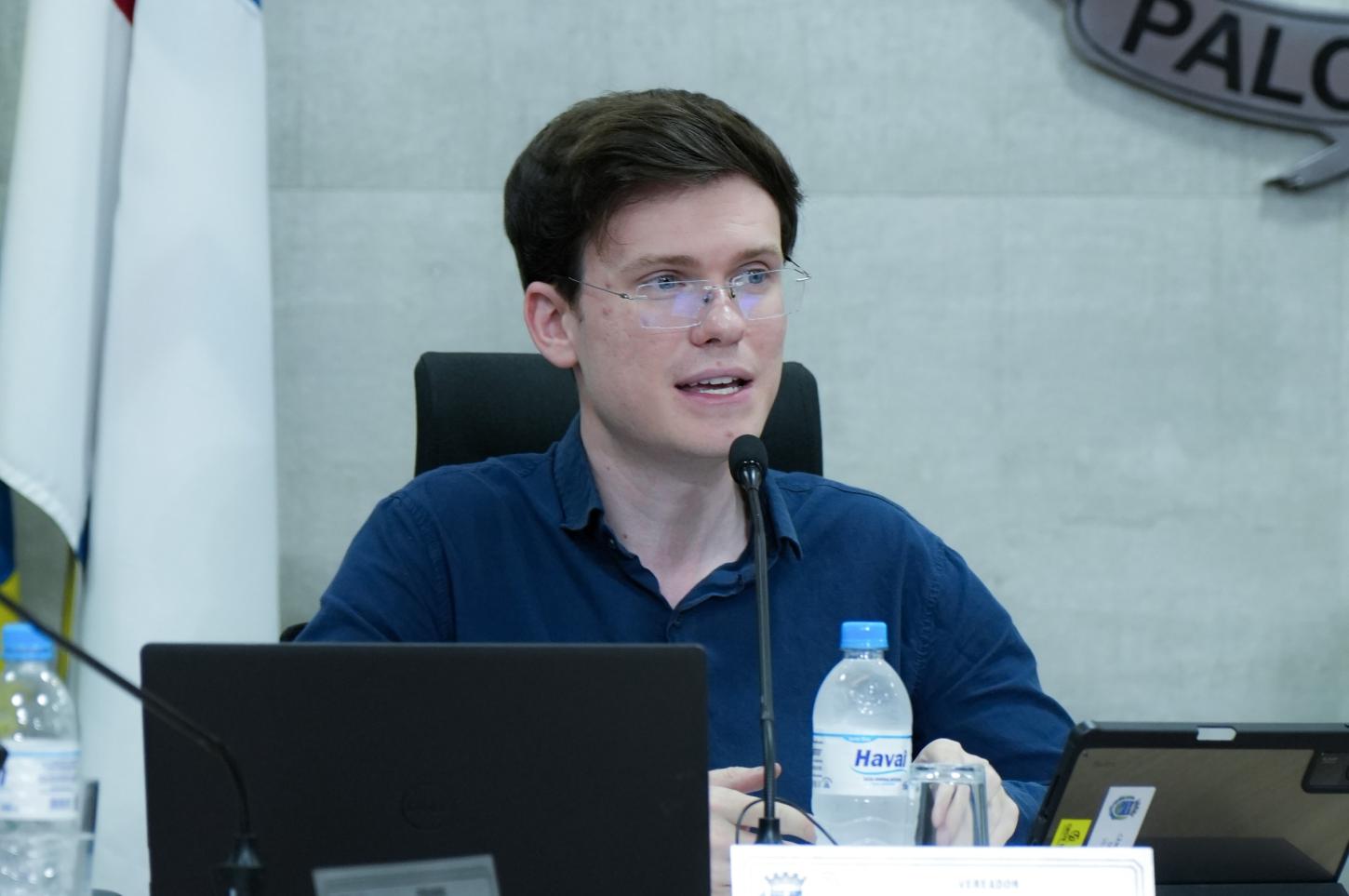 Filipe Brustolin é eleito como 2º secretário da Mesa Diretora da Câmara de Palotina