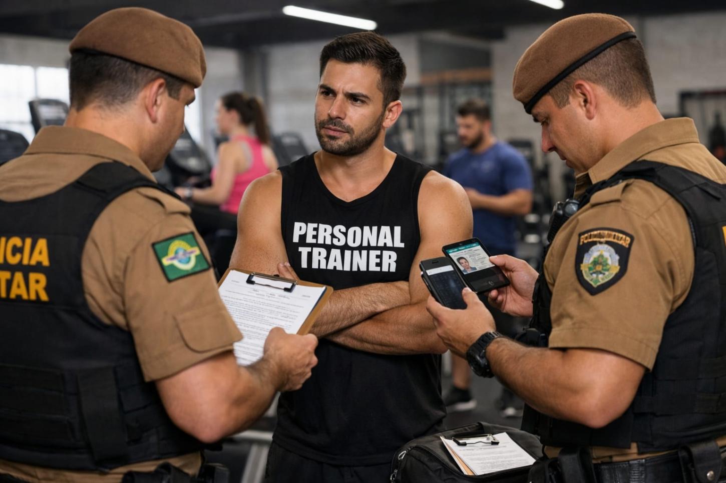 Homem é autuado por exercício ilegal da profissão em academia de Terra Roxa