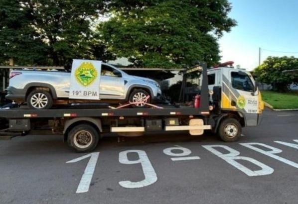 Motorista foge, abandona veículo e Polícia apreende quase meia tonelada de drogas em Toledo