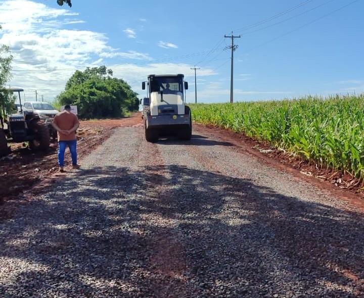 Prefeitura de Palotina intensifica melhorias em estradas rurais