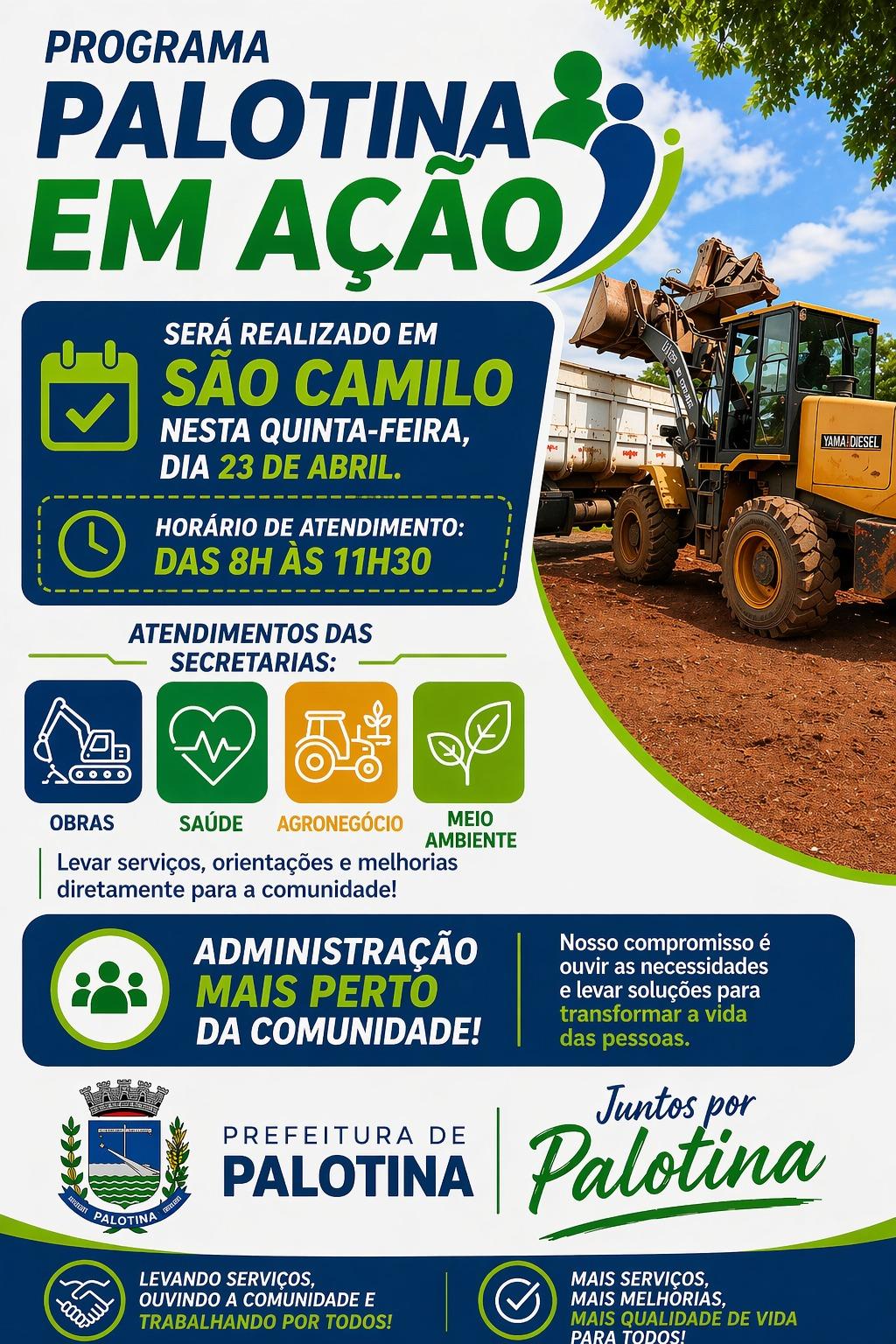 Prefeitura de Palotina Realiza a Primeira Edição do Programa 