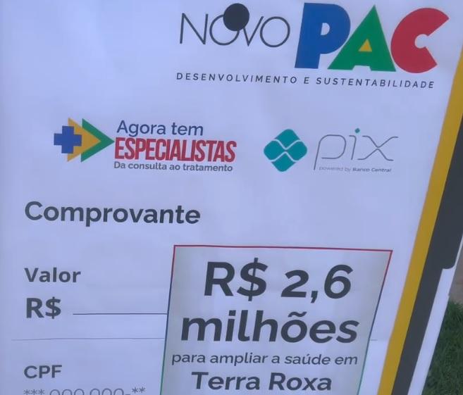 Terra Roxa conquista nova UBS por meio do Novo PAC e reforça atendimento em saúde
