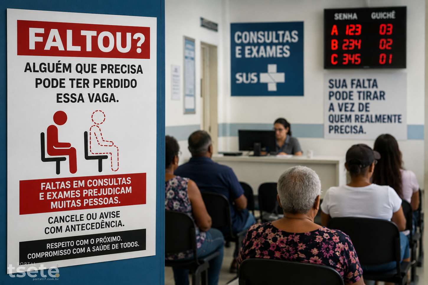 Absenteísmo: Faltas na saúde pública deixam vagas vazias, atrasam diagnósticos de quem realmente precisa e podem custar vidas