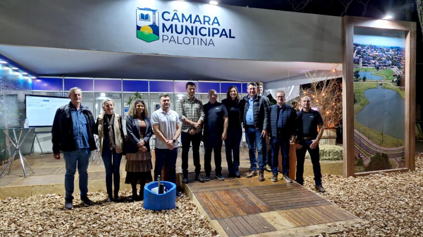 Câmara lança nova identidade visual durante abertura da Expo Palotina 2026
