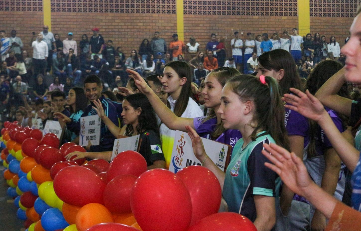 Com 2,5 mil participantes, Terra Roxa sedia fase regional dos 72º Jogos Escolares do Paraná 