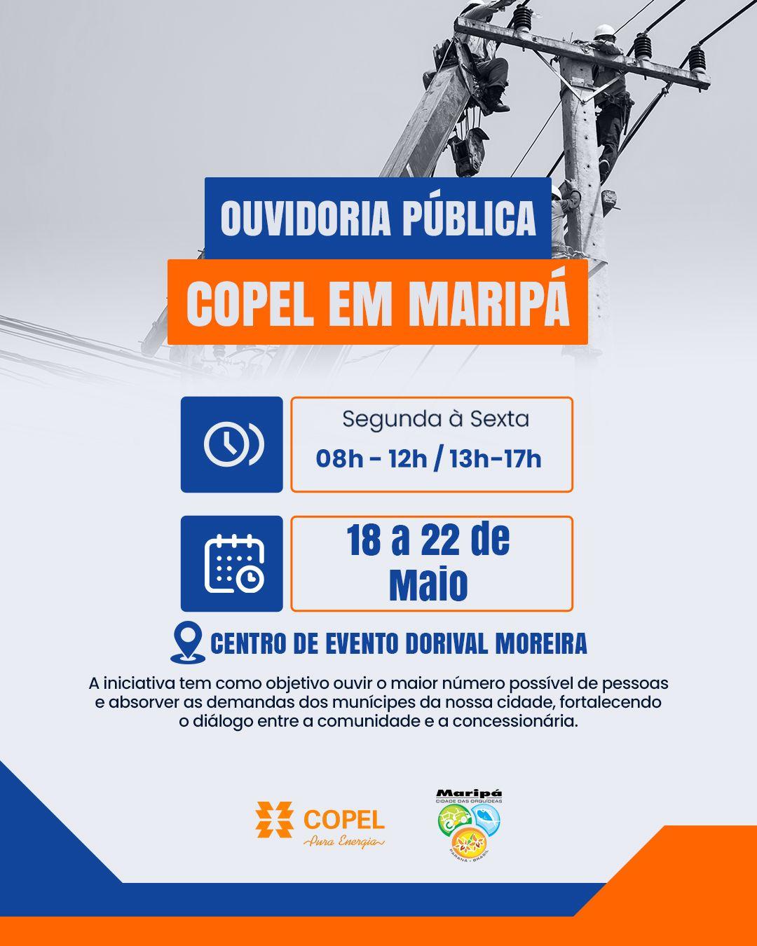 Copel realiza Ouvidoria Pública em Maripá para aproximar concessionária e comunidade