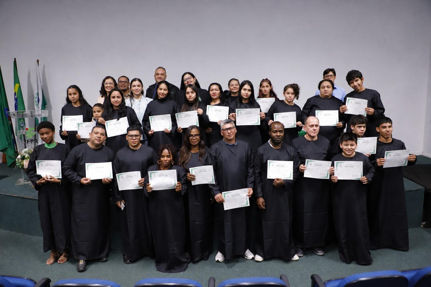 Encerramento do Curso de Português para Imigrantes é realizada no IFPR de Assis Chateaubriand
