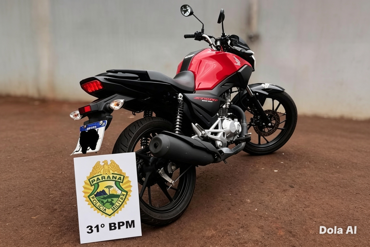 Motociclista sem CNH é Abordado pela PM em bairro de 