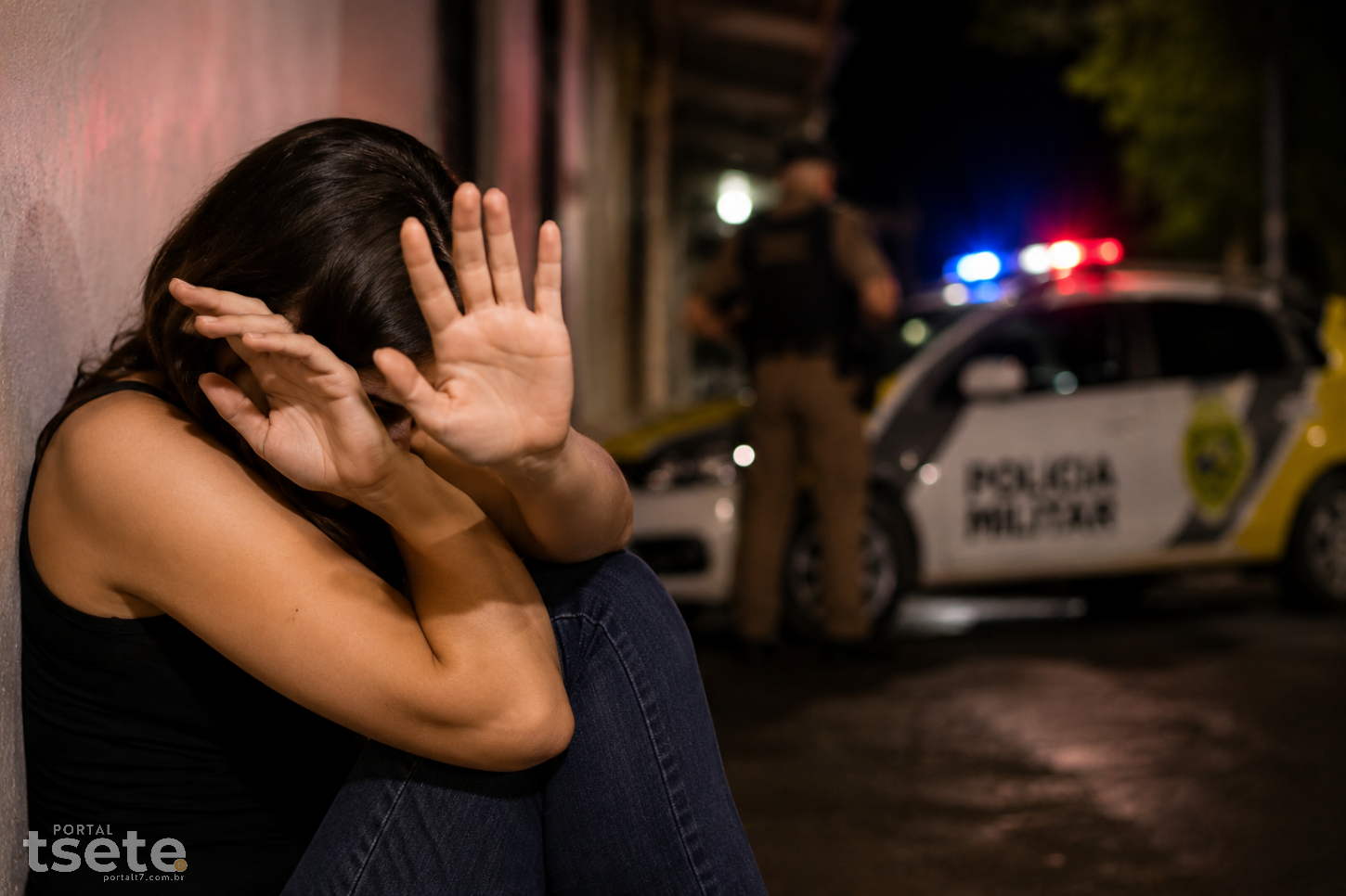 Mulher é agredida com barra de ferro durante evento em Palotina; suspeito foge em meio à multidão