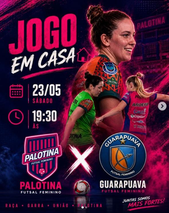 Palotina Futsal Feminino busca primeira vitória diante da torcida neste sábado