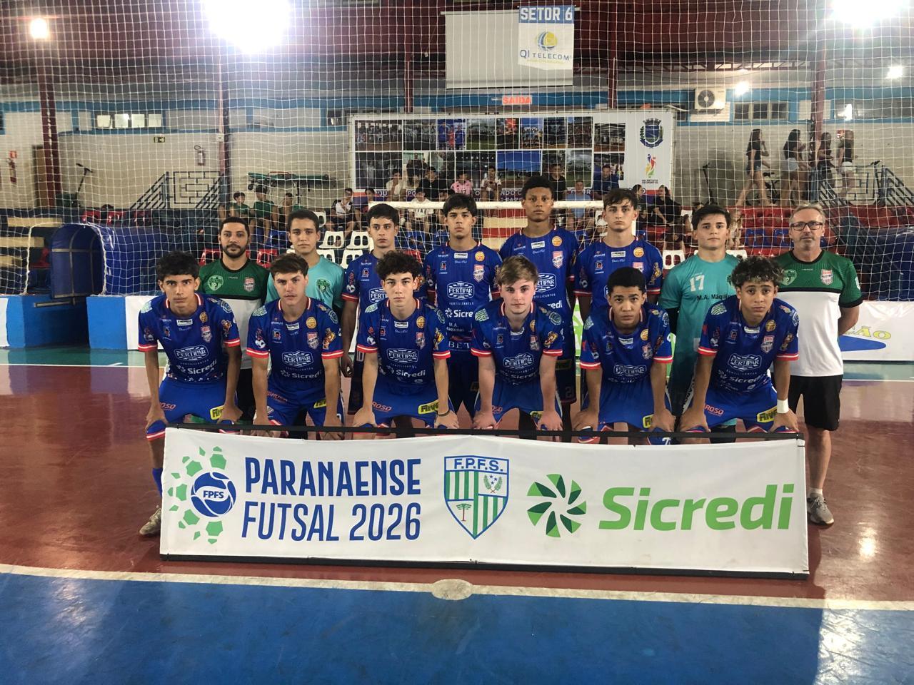 Palotina Sub-17 é derrotado pelo Goioerê pelo Campeonato Estadual de Futsal