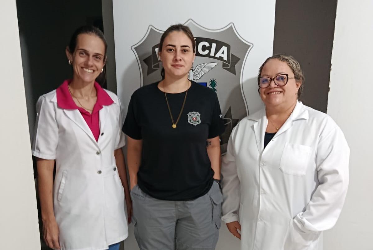 Secretaria de Saúde realiza vacinação na Cadeia Pública Feminina de Palotina