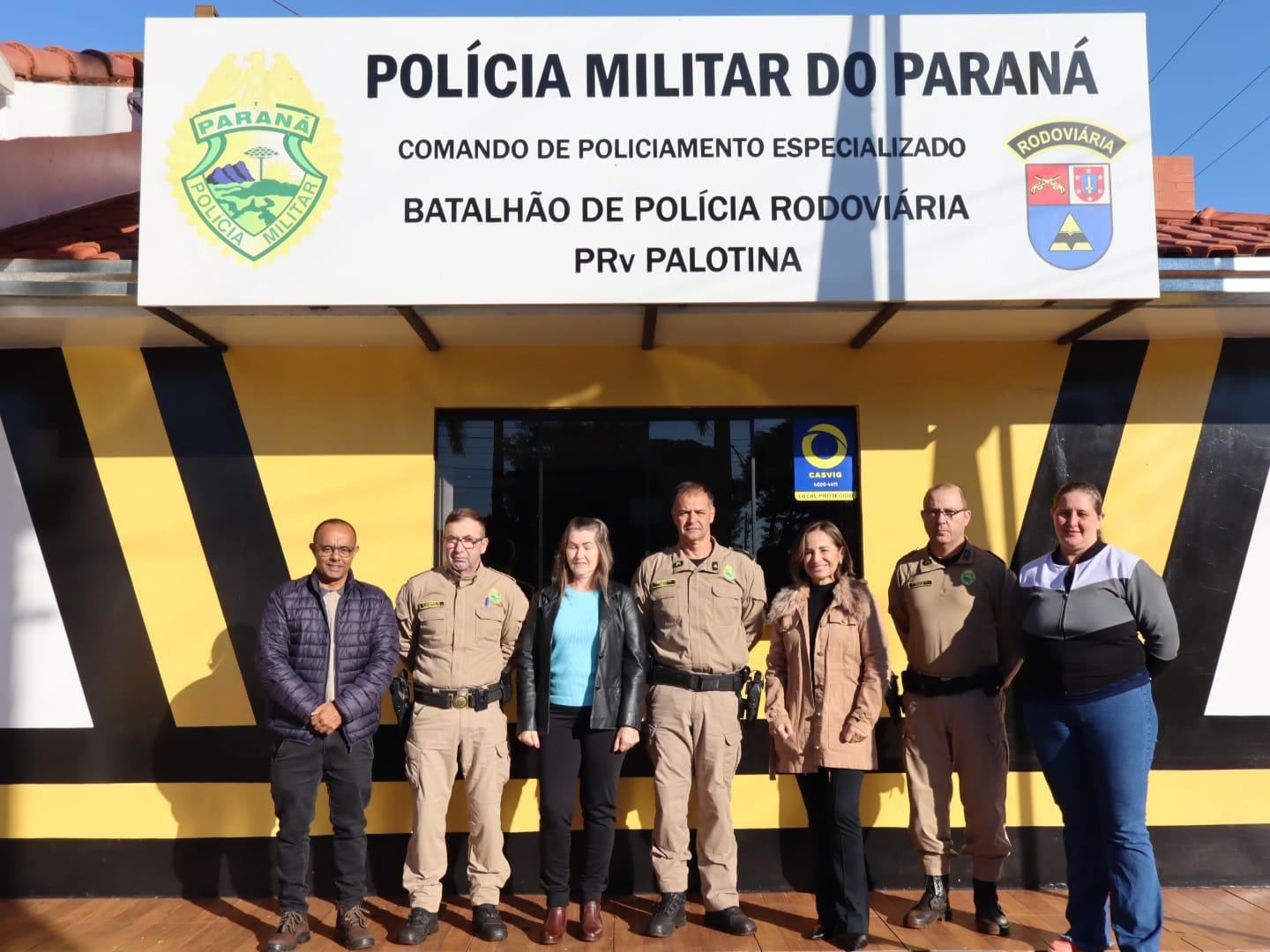 Secretaria de Saúde visita Polícia Rodoviária e amplia ações conjuntas