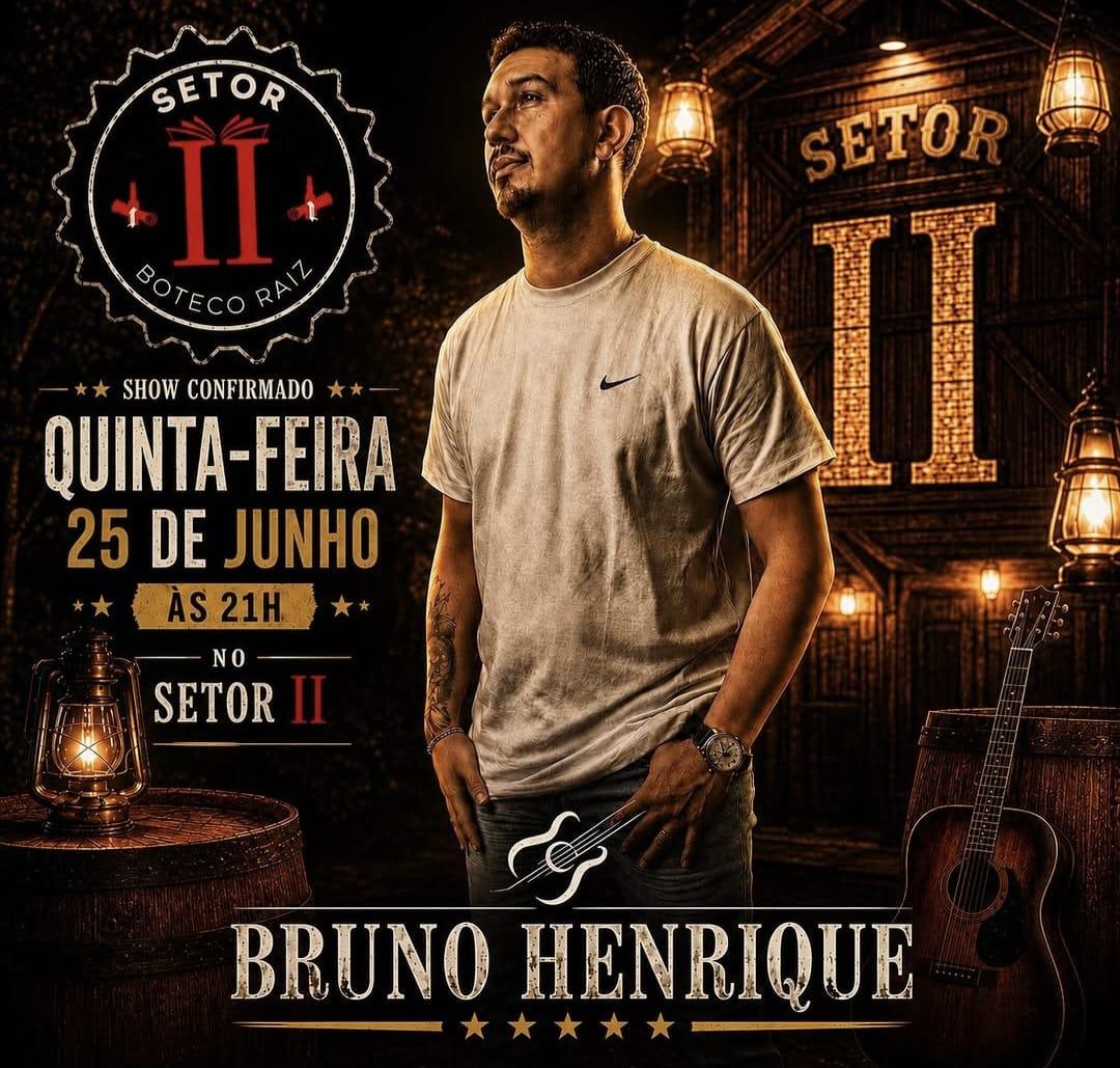 Bruno Henrique se apresenta nesta quinta-feira no Setor II