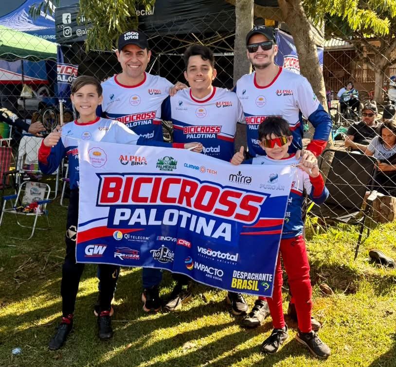 Equipe de Bicicross de Palotina se destaca na 2ª etapa do Campeonato Paranaense