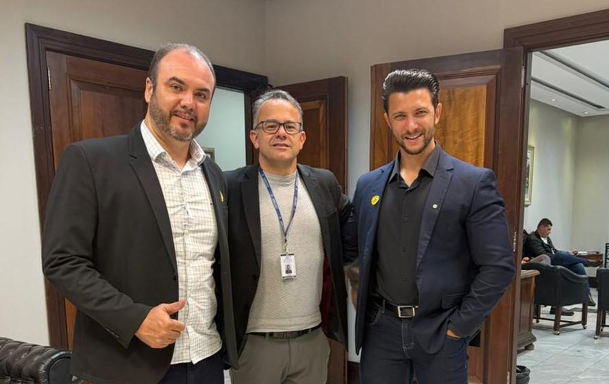 Prefeito Rodrigo Ribeiro cumpre agenda em Curitiba para agilizar liberação de recursos para obras em Palotina