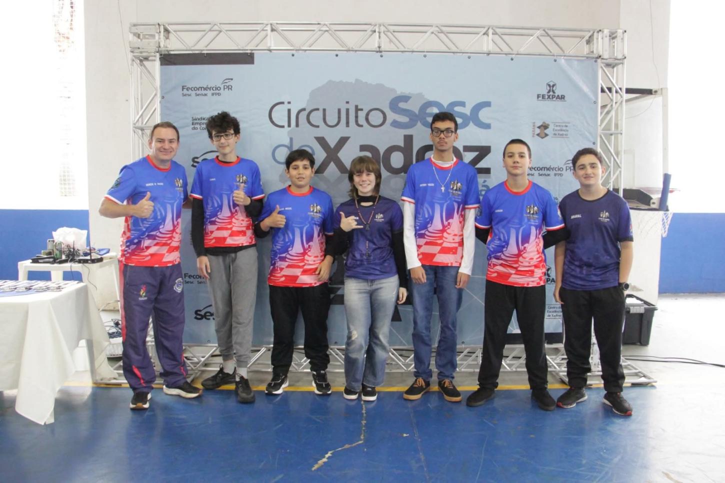 Xadrez de Palotina estreia no Circuito SESC com grandes resultados em Medianeira