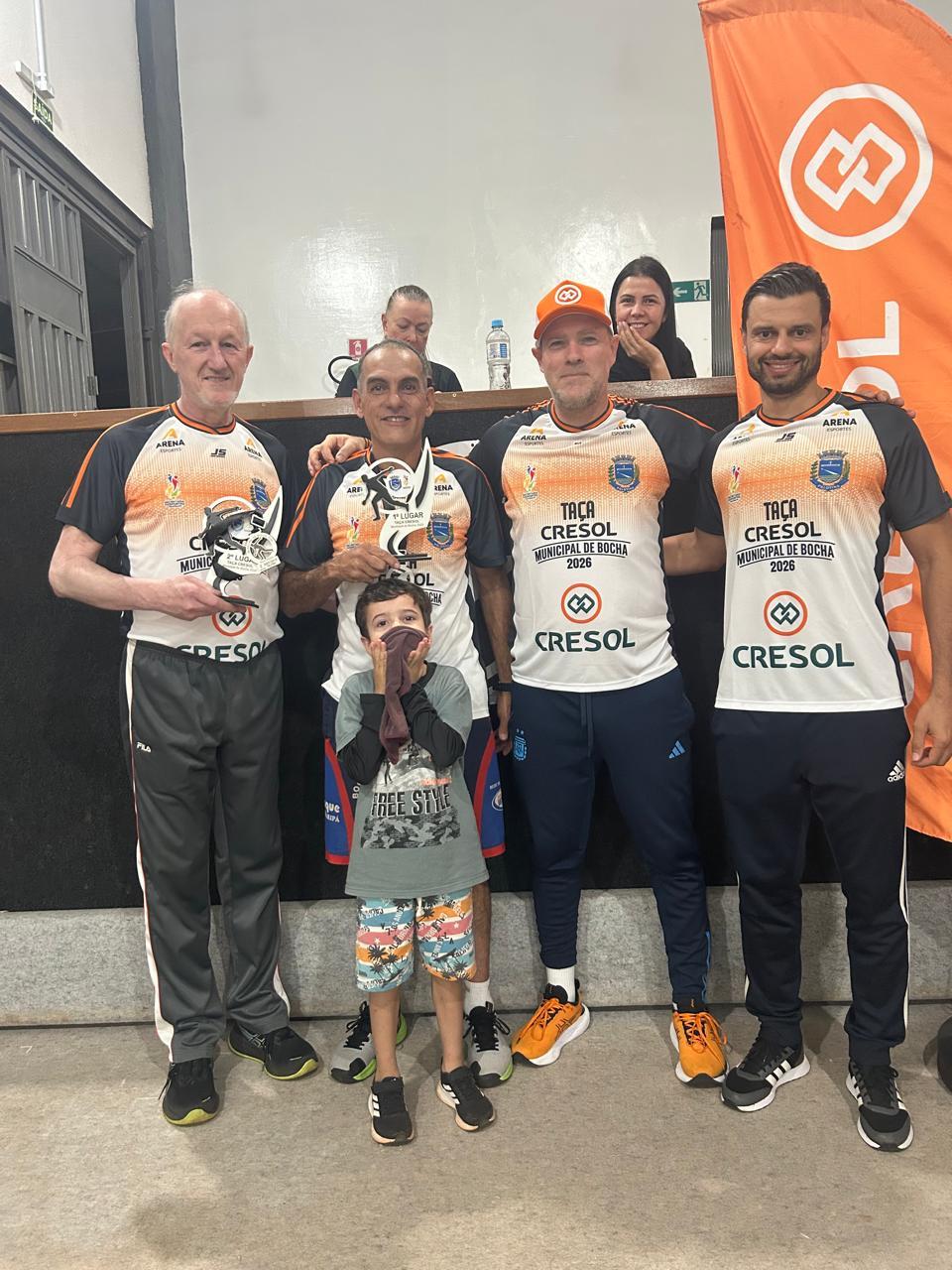 Adilson Ramos conquista o título do Municipal de Bocha Individual 2026