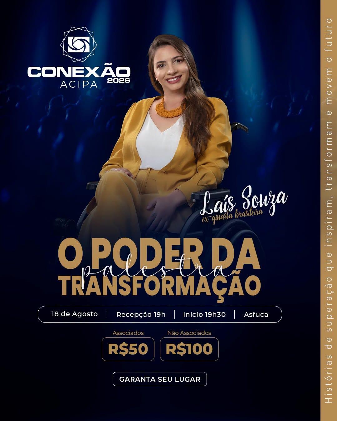 Conexão ACIPA 2026 une conhecimento, inspiração e solidariedade