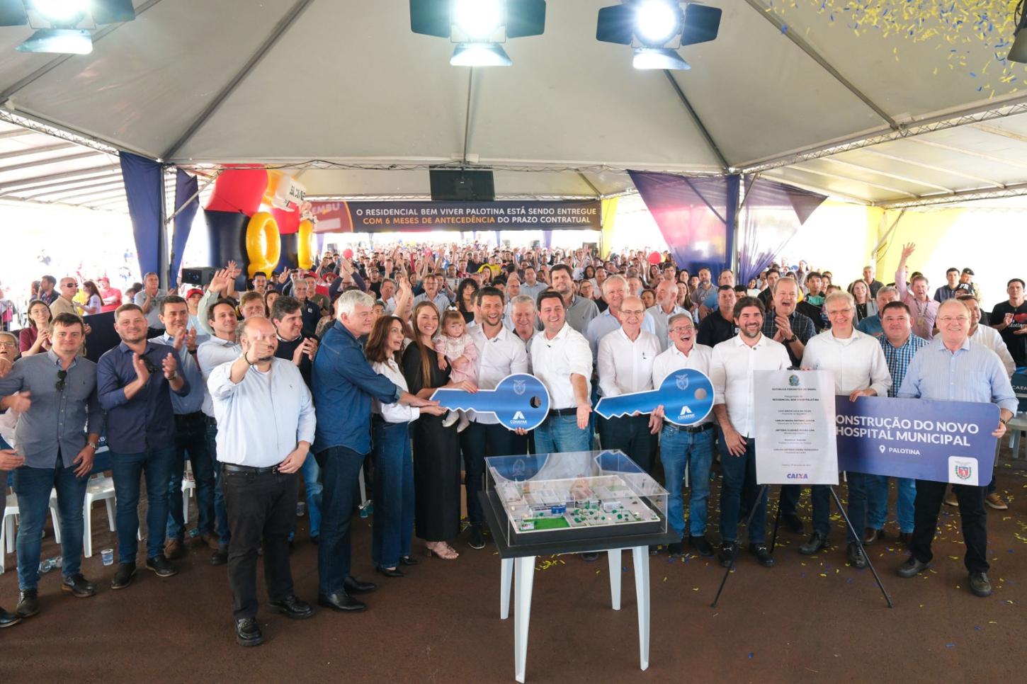 Residencial Bem Viver marcou a maior entrega habitacional da história de Palotina