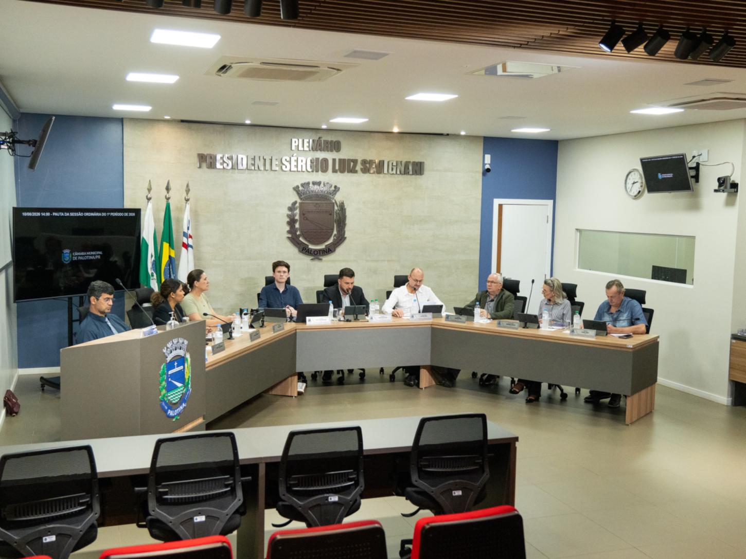 Câmara de Palotina aprova projetos e requerimentos na Sessão Ordinária nº 030
