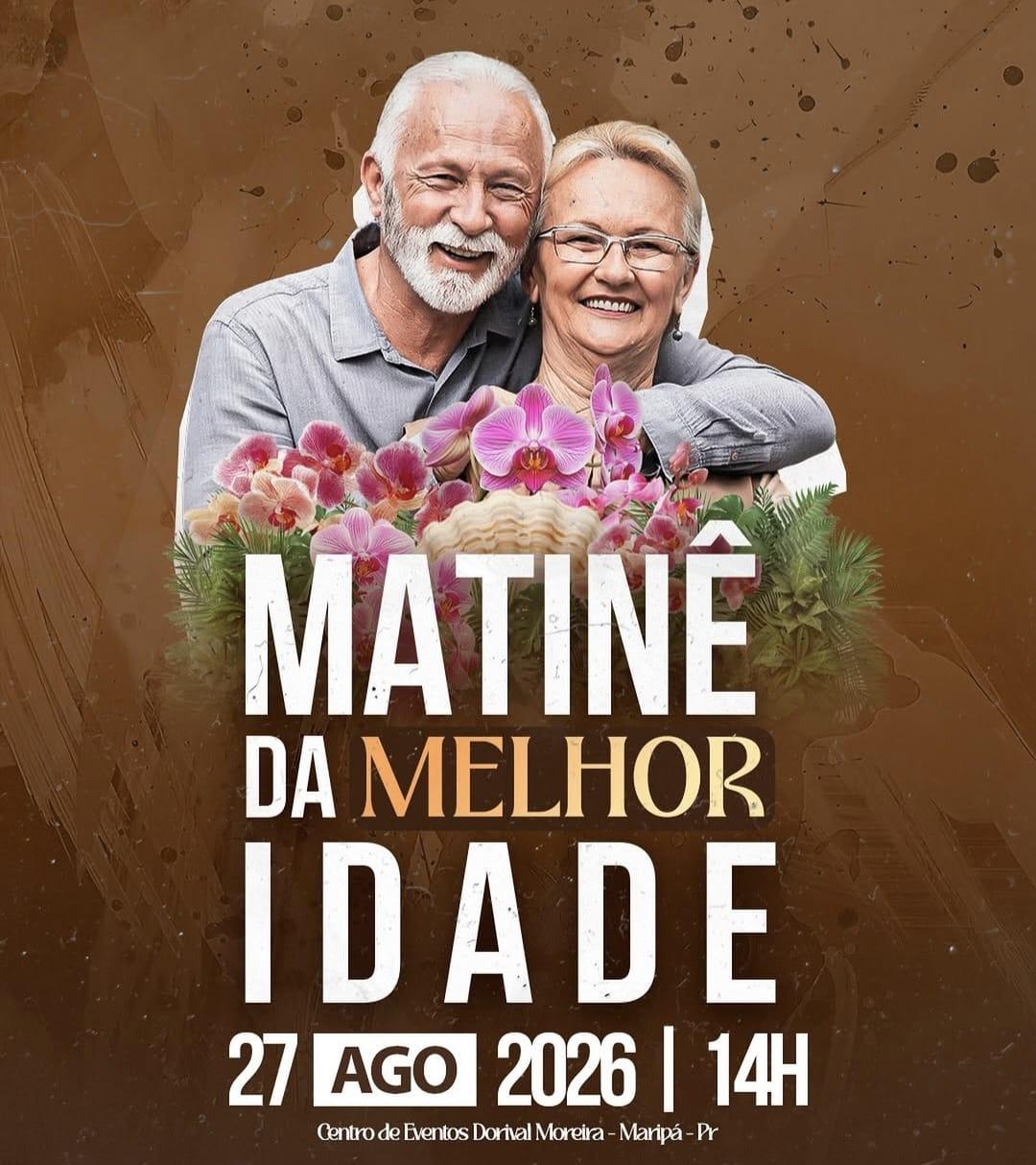 Matinê da Melhor Idade integra programação da 26ª Festa das Orquídeas e do Peixe