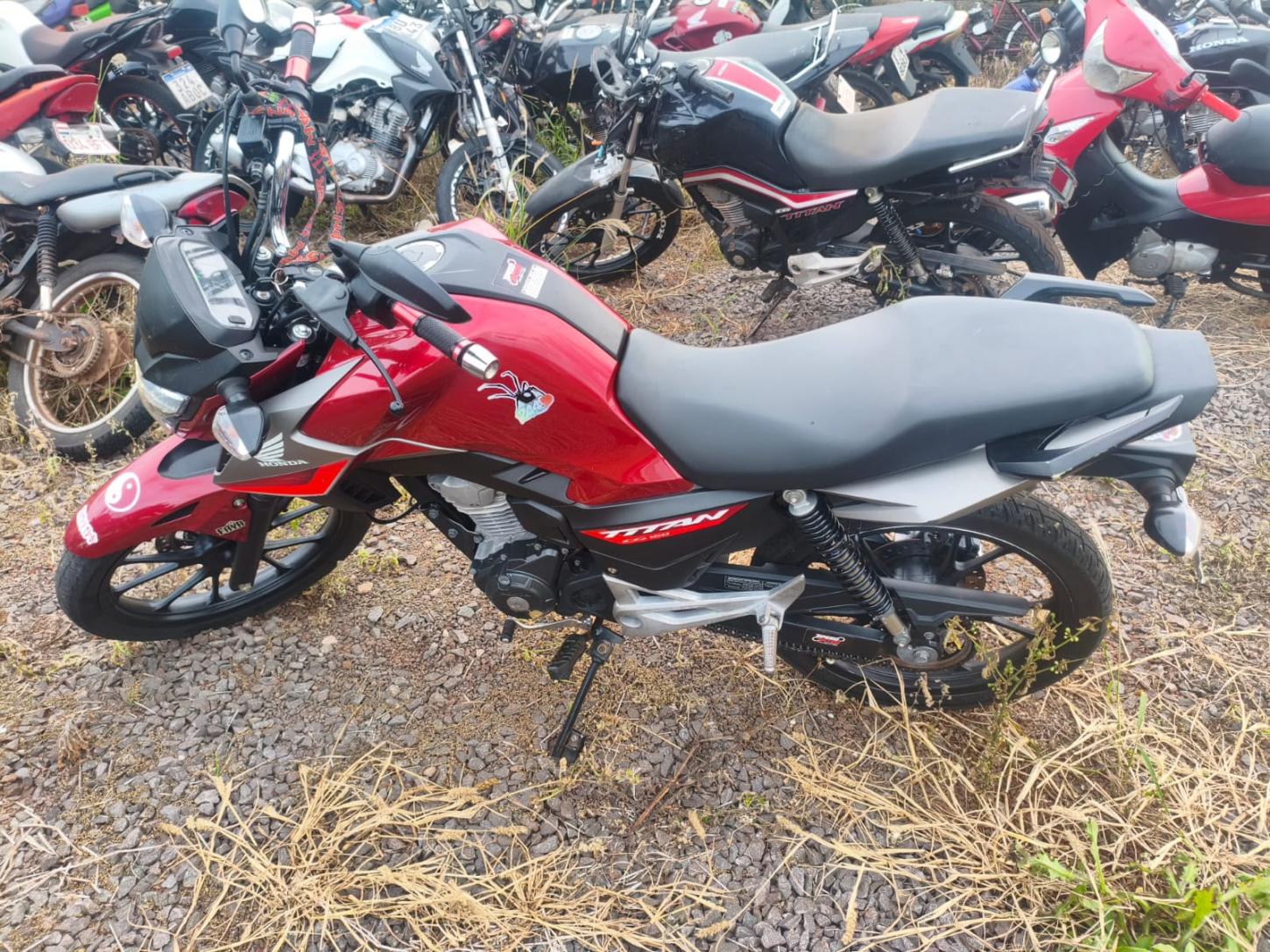 Motocicleta é apreendida após abordagem da PM em Palotina