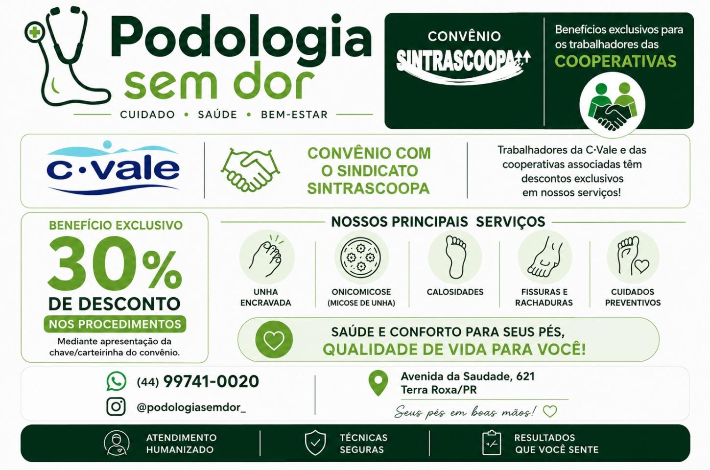 Sintrascoopa amplia benefícios e garante 30% de desconto aos trabalhadores sindicalizados