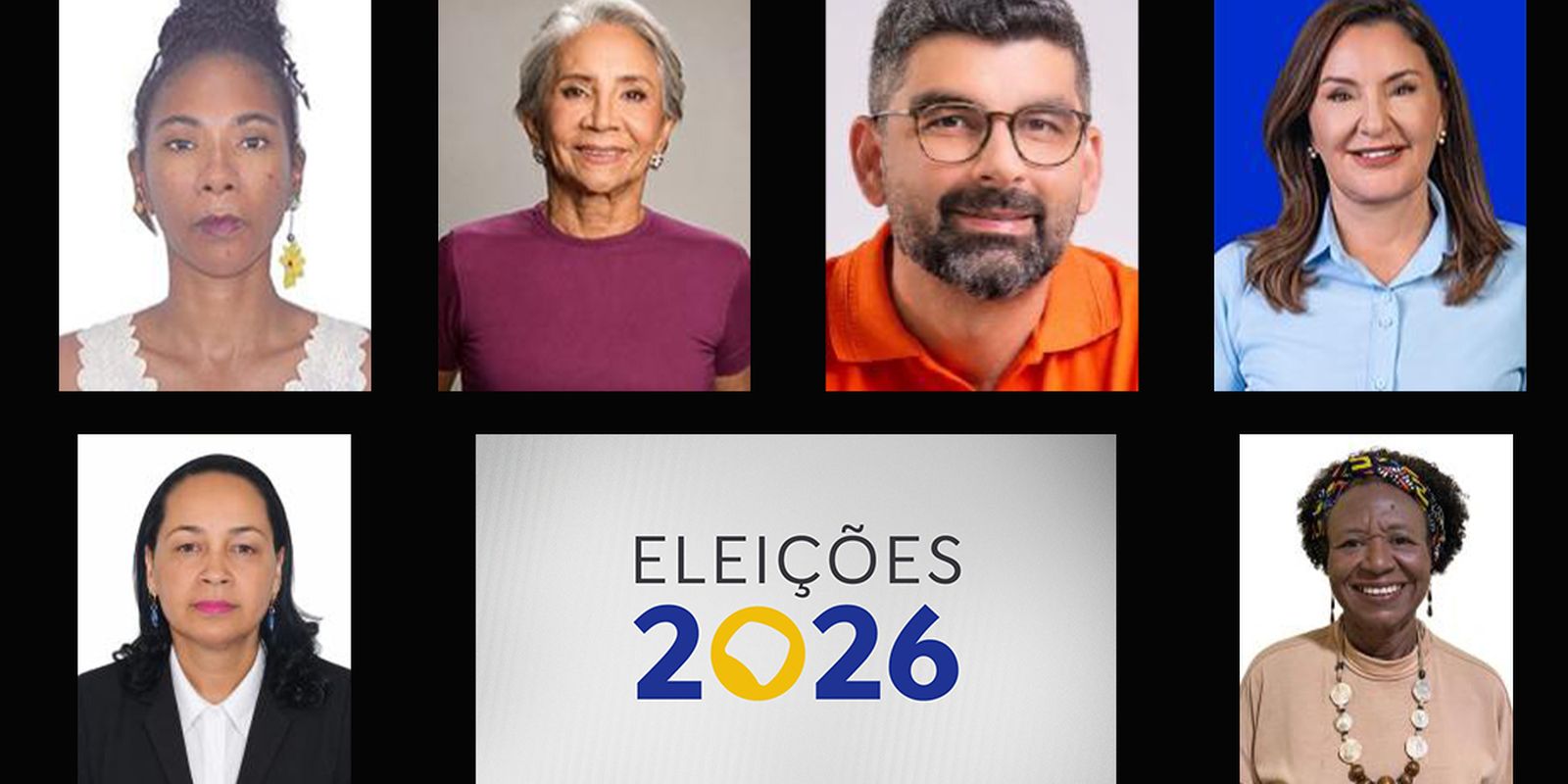 Conheça os candidatos ao governo do Pará que disputam as eleições de 2026