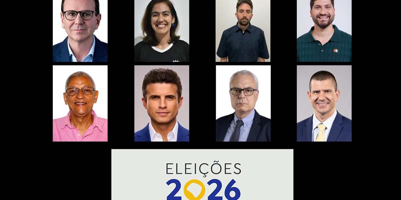Eleições 2026: conheça os nove candidatos ao governo do Rio de Janeiro