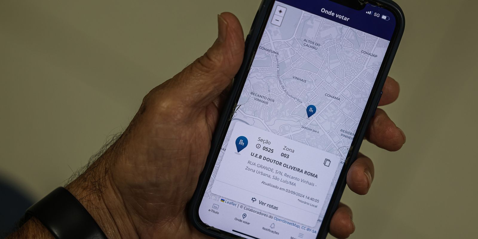 TSE recomenda consulta ao local de votação antes do dia da eleição