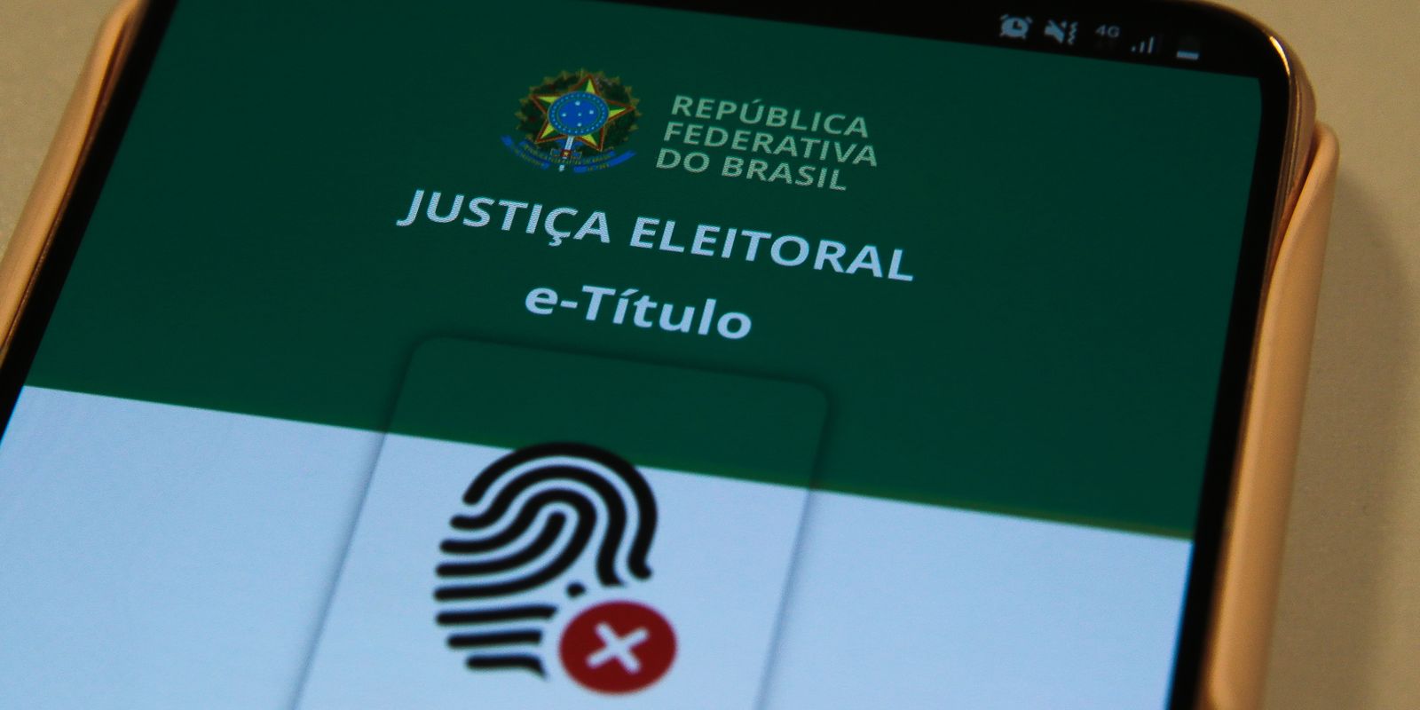 Eleitores poderão usar o e-Título nas eleições de 2026 com regras específicas