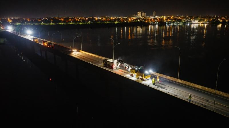 Obras na Ponte Ayrton Senna são suspensas até 21 de setembro