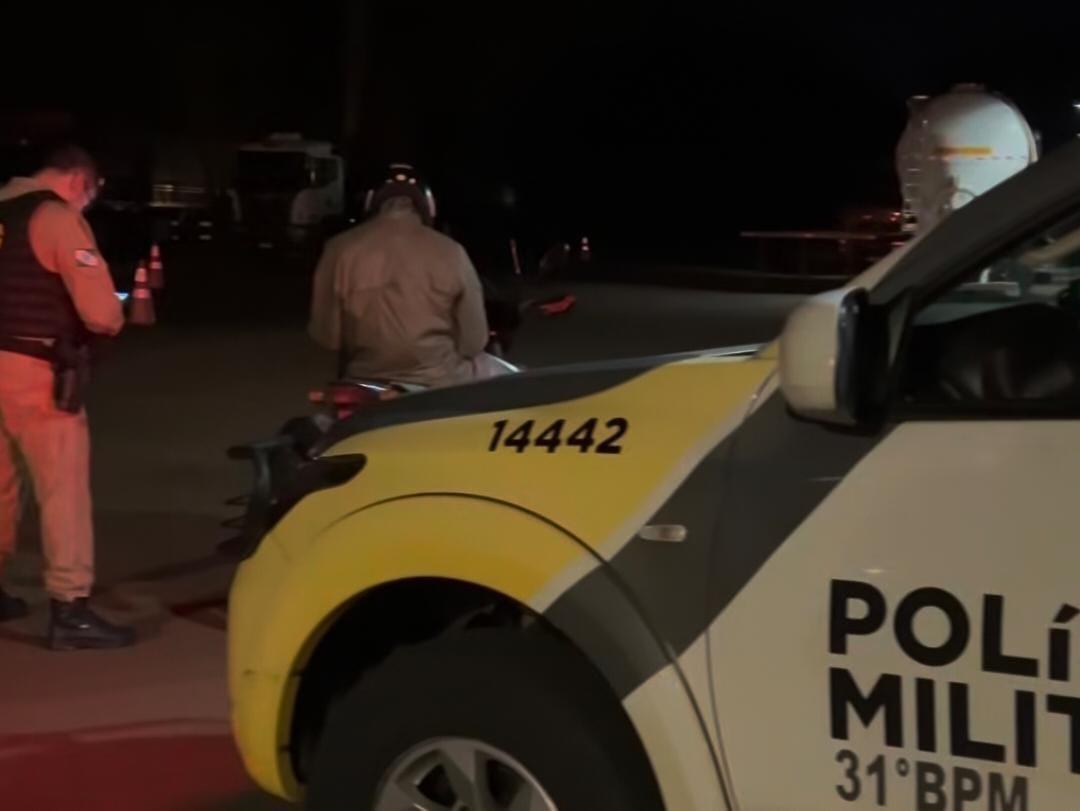 Vídeo - PM realiza operação de saturação nas entradas e saídas de Palotina para combater furtos e roubos