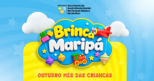 Brinca Maripá promete tarde de lazer e diversão para as crianças no Centro de Eventos neste sábado