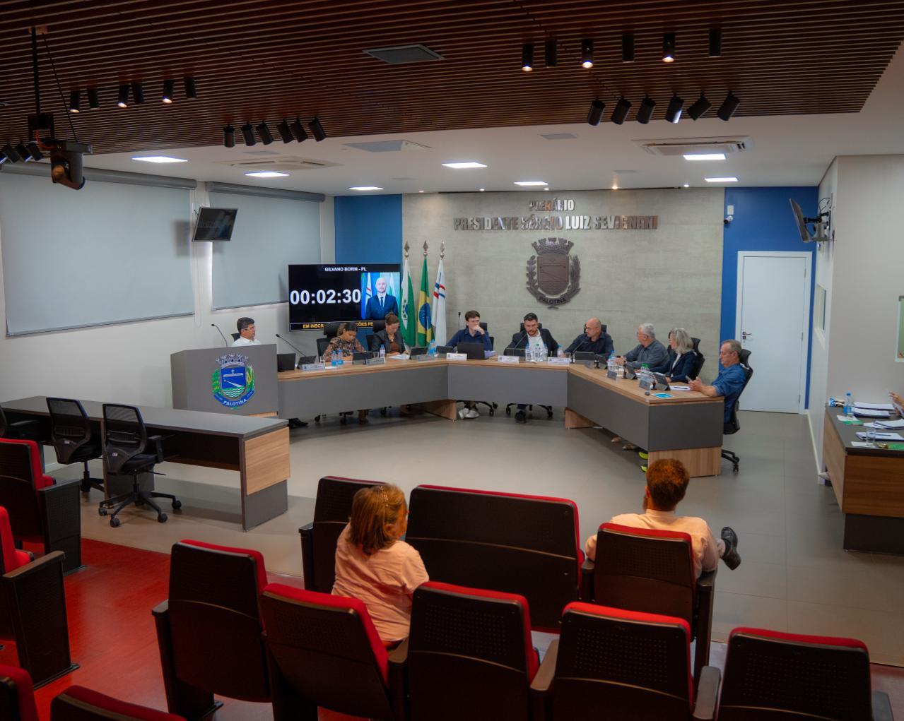 Câmara de Palotina aprova projetos para a educação, segurança e mobilidade urbana