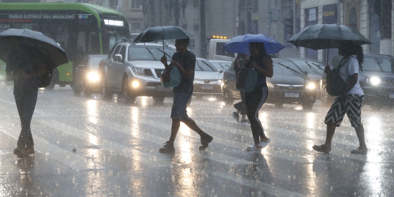 Defesa Civil emite alerta de chuvas fortes para o estado de São Paulo