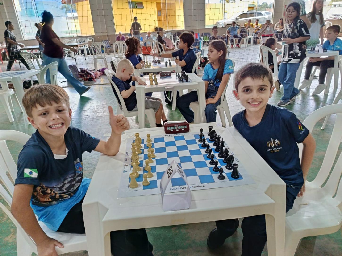 Enxadristas de Palotina conquistam três medalhas em etapa regional do Circuito Sesc